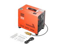 VEVOR Compresor de Aire PCP de Doble Cilindro de 800 W, 30 Mpa con Sistema de Enfriamiento por Ventilador Incorporado, Parada Automática para Rifle Aire Comprimido, Botella Buceo, 370 x 180 x 350 mm