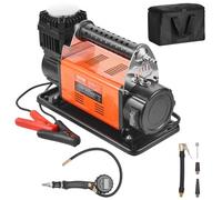 VEVOR Compresor de Aire de Alta Resistencia de 12 V, con Kit de Inflado de Neumáticos con Medidor de Presión Digital, 7,06 CFM, 150 PSI, Adaptadores para Camiones, Automóviles, SUV, 330 x 150 x 224 mm