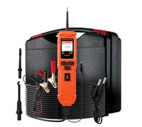 VEVOR Comprobador de Circuitos Automotrices, 8-35 DCV, Sonda de Circuito, Pantalla TFT a Color e Iluminación, con Cable de 6 m y Estuche de Transporte, Detector Eléctrico 2 en 1, 207 x 55 x 37 mm