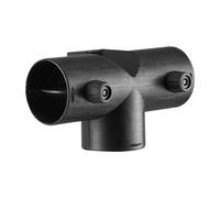VEVOR Conector para Calentador Diésel de 3 Vías en Forma de T con 2 Válvulas Giratorias de 90°, Accesorios de Conexión para Calentadores Diésel de 2 kW, Polipropileno con TPE, 162 x 90 x 85 mm