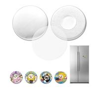VEVOR Conjunto de 50 Chapas para Hacer 32 mm Tipo Imanes para Refrigerador
