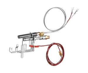 VEVOR Conjunto de Piloto de Gas, OE 14D0477, LPG8404, SRV14D0477, Kit de Piloto de Gas para Chimenea, Compatible con Modelos Lexington Forge, Majestic, Martin y Monessen, 160 x 120 x 40 mm, Plata
