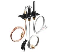 VEVOR Conjunto de Piloto de Gas, OE 69L17, 69L1701, 904405, J4117, 108084-02, para Chimenea, Repuesto de Encendido de Gas Natural, Compatible con Modelos Lennox, Superior y Astria, Color Negro