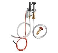 VEVOR Gas Pilot Assembly446-512A OE, HSRV, SRV 446-512A, para Chimenea, Compatible con los Modelos Heat & GLO, Heatilator, Lennox y Regency, 160 x 120 x 40 mm, Plata