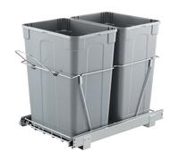 VEVOR Contenedor de Basura Doble Debajo del Gabinete de la Cocina 2 x 32,8 L