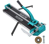 VEVOR - Cortador de baldosas (800 mm, con doble rieles y soporte, cortador de azulejos manual Pro - Herramientas manuales para cortar baldosas de alta precisión