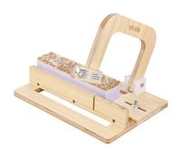 VEVOR Cortador de Jabón de 0 a 50,8 mm de Grosor Ajustable, con Tensión de Alambre Ajustable, Hecho de Acero Inoxidable, con Alambres Adicionales, Herramienta de Corte Multiusos para Bricolaje