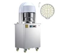 VEVOR Cortador de Masa Eléctrico para Panadería Prensa Divisora de Masa 20PCS