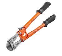 VEVOR Cortador de Pernos de 18" Cortapernos con Mango Bimaterial y Mordazas de Goma Cuchilla de Aleación de Acero al Cromo Molibdeno Cortapernos Profesional para Varillas Alambres Cadenas Portacables