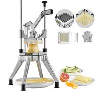 VEVOR Cortador de Verduras Picadora Comercial de Frutas Patatas Hoja de 0,64 cm