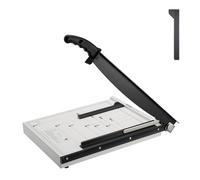 VEVOR Cortadora de Papel A3 Máximo 16 Hojas a la Vez Guillotina de Papel Ancho de Corte de 38,1 cm Cizalla Cortadora con Dispositivo de Seguridad Corte Preciso para Oficina, Imprenta, Estudio Escolar