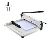 VEVOR Cortadora de Papel de Alta Resistencia Cortadora de Papel Industrial y Comercial de 431,8 mm para Papel A3, Capacidad para 400 Hojas Cortadora de Papel Apilado para Oficina, Escuela, Blanco