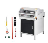 VEVOR Cortadora de Papel Eléctrica Corte Máximo de 450 mm Grosor de Corte de 40 mm Máquina Cortadora de Papel de Alta Resistencia pantalla LCD con Control de Botones Ideal para Oficina, Laboratorio