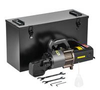 VEVOR Cortadora Varillas Refuerzo Hidráulica Eléctrica 2000 W 480 x 130 x 240 mm