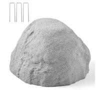 VEVOR Cubierta de Roca Artificial para Jardín, Aspecto Realista, Piedra Hueca Falsa para Ocultar Bomba de Pozo, para Césped, Piscinas, Paisajismo Exterior, Gris, Tamaño Pequeño, 460 x 390 x 280 mm