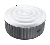 VEVOR Cubierta Inflable para Jacuzzi de Exterior 1645 x 230 mm Cubierta Protectora Redonda de Bañera Resistente a la Intemperie Funda para Piscinas de PVC Engrosado Espesor de 0,25 mm, Blanco