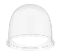 VEVOR Cubierta para Máquina de Algodón de Azúcar, Cúpula Acrílica Transparente, Compatible con Recipiente de Máquina de Algodón de Azúcar 381 mm, para Fiestas, Tiendas, Diseño de Ranura Inferior
