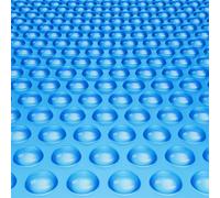 VEVOR Cubierta Solar para Piscina Manta Solar Redonda de Radio de 3,05 m para Piscinas Cubierta Solar para Piscina Enterrada sobre el Suelo Cubiertas Solares de Color Azul de 15 mil para Piscinas