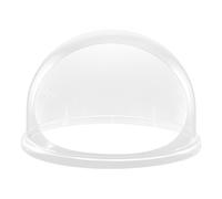 VEVOR Cubierta Transparente para Máquina de Algodón de Azúcar 535 x 340 mm, Cúpula Acrílica con Protección contra Burbujas, Diseño con Ranura Inferior, para Fiestas de Cumpleaños, Eventos Navideños