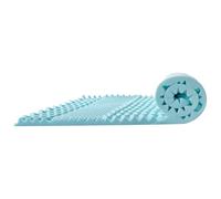 VEVOR Cubrecolchón de 1524 x 2032 x 50,8 mm, Protector de Colchón de Espuma Viscoelástica de Infusión de Gel Refrescante con 7 Zonas para Aliviar la Presión, Soporte Cómodo para Cualquier Cama