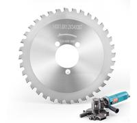 VEVOR Cuchilla de Repuesto para Cortadora Eléctrica de Varillas de Refuerzo, 36 Dientes, Acero Tratado Térmicamente de Alta Dureza, Orificio 34 mm, Punta de Aleación Cerámica, 140 x 140 x 1,9 mm