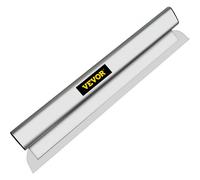 VEVOR Cuchillas de Encintar 100 x 13,8 x 5,4 cm Acero Inoxidable Hoja de Skimmimg de Panel de Yeso con Grosor de la Hoja de 0,5 mm Espátula de Encintar Masilla para Entrar en Junta y Costura Estrecha
