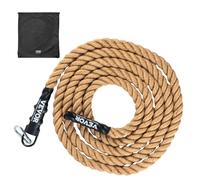 VEVOR Cuerda de Escalada de Adultos para Gimnasio, 38,1 mm de Diámetro, 9,15 m de Largo, para Fitness y Entrenamiento de Fuerza, Ejercicio de Escalada, Entrenamiento en Casa, Capacidad de Peso 227 kg