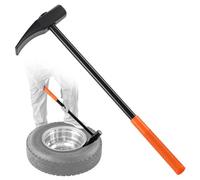 VEVOR Cuña Destalonadora de Neumáticos con Mango de 810 mm, Martillo Destalonador de Neumáticos con Forma de Pico de Pato, Cabezal de Hierro Fundido para Autobuses, Camiones, Coches, UTV, Tractores