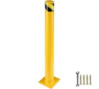 VEVOR de Seguridad de Acero con Recubrimiento en Polvo , 4-1/2" de Diámetro Exterior y 36" , 4 Tornillos de Anclaje para Áreas de Tráfico