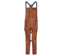 VEVOR Delantal de Soldador de Cuero con Pierna Dividida, Resistente e Ignífugo, de Piel de Vacuno, Unisex, con 3 Bolsillos, para Carpintería, Jardinería y Herrería, Talla M, 610 x 1067 x 1 mm