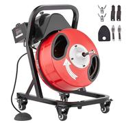 VEVOR Manual50FT 1/2IN 1700rpmCerrado Desbloqueador de Tuberías