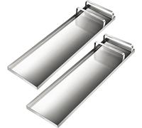 VEVOR Deslizadores de Hormigón de Acero Inoxidable y EVA 70 x 20 cm Pizarra Deslizante de Hormigón con Almohadillas, Correas y Hebillas Ensambladas Tablas Rodilleras para Pulir el Concreto 2 Piezas 28