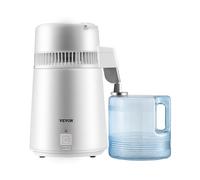 VEVOR Destilador de agua de 1.1 galones, 750 W, encimera de contenedor sin BPA