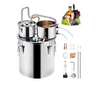 VEVOR Destilador de Alcohol de Agua sin Gas con Bomba Agua 30 L Φ 350 x 460 mm