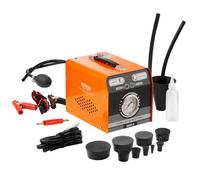 VEVOR Detector de Fugas de Humo para Automóviles, con Bomba de Aire y Manómetro Integrados, Modo Dual para Pruebas de Sistemas de Tuberías, Combustible y Vacío, 255 x 176 x 197 mm, 8 L/min, 19-23 PSI
