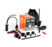 VEVOR Detector de Fugas Máquina de Humo Automotriz 12 V CC de Modo Dual, Probador de Vacío EVAP, con Bomba de Aire y Manómetro, para Automóviles, Motocicletas, Camiones, Vehículos de Todo Terreno