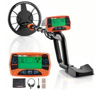 VEVOR Detector de Metales 203,2 mm Pantalla de Detección Bobina de Búsqueda de 203,2 mm Impermeable IP68 Detector para Metales para Adultos 3 Modos con Auriculares para Exploración de Monedas, Oro