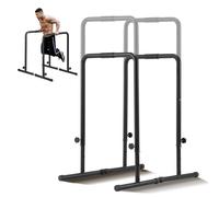 Vevor Dip Bars 440 libras Capacidad de suministro de servicio Dip stand Station con altura ajustable Fitness Entrenamiento Dip Bar estabilizador Para