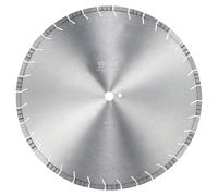 VEVOR Disco de Corte de Diamante 500 mm Disco de Diamante Húmedo o Seco Hoja de Sierra con Dientes Inclinados 12 mm Diámetro del Orificio Central Universal 25,4 mm Para Hormigón, Azulejos, Ladrillo