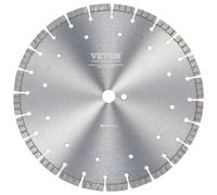 VEVOR Disco de corte de diamante para hormigón hoja de sierra 350mm húmedo seco