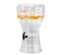 VEVOR Dispensador de Bebidas de 13 L para Fiestas, Plástico, con Grifo Antigoteo, Dispensador de Agua para Té Helado, Limonada, Zumo, para Restaurantes, Hoteles y Fiestas, 330 x 330 x 540 mm
