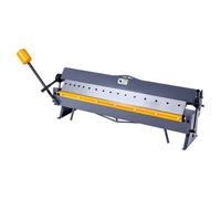 VEVOR Dobladora de Cajas y Bandejas, Dobladora de Chapa Metálica de 127 cm, Capacidad para Acero Dulce de 1,5 mm, Ajustable de 0-135°, Máquina Plegadora de Metal con 16 Dedos para Doblado Preciso