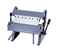 VEVOR Dobladora de Cajas y Bandejas, Dobladora de Chapa Metálica de 305 mm, Capacidad para Acero Dulce de 1 mm, Ajustable de 0-135°, Máquina Plegadora de Metal con 5 Dedos para Doblado Preciso