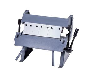 VEVOR Dobladora de Cajas y Bandejas, Dobladora de Chapa Metálica de 305 mm, Capacidad para Acero Dulce de 1 mm, Ajustable de 0-135°, Máquina Plegadora de Metal con 5 Dedos para Doblado Preciso