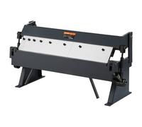 VEVOR Dobladora de Cajas y Bandejas Portátil 850 x 390 x 365 mm Ángulo de Curvatura de 0-135° para Acero de Bajo Carbono Calibre 20 y Aluminio Calibre 14, 5 Dedos Ajustables para Doblar Metal