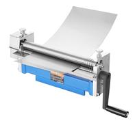 VEVOR Dobladora de Rollos 320mm Máquina Dobladora de Chapa 30mm Calibre 20 con 2 Rodillos Extraíbles Máquina Laminadora para Chapa de Acero con Bajo Contenido de Carbono, Cobre, Aleación de Aluminio