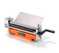 VEVOR Dobladora de Rollos, Ancho Máximo de Conformado de 320 mm, 20 GA | Para Chapa de Aleación de Aluminio, Cobre y Acero de Bajo Carbono, Manual, Alta Resistencia, Base Pesada, con Rodillos Fijos