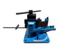 VEVOR Dobladora manual universal de 120 grados, alta capacidad de flexión y palanca de plegado extraíble