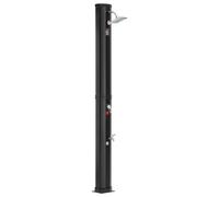 VEVOR Ducha Solar Tanque de Agua de 35 L Ducha Solar para Exteriores con Cabezal de Ducha Grifo para Ducha de Pies Montaje Rápido Orificios Preperforados para Jardín al Aire Libre Piscina SPA Hotel
