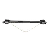 VEVOR Eje de Transmisión T4 para Tractor, Eje de Toma de Fuerza de 34,9 mm, 6 Estrías, Extensible de 1100 a 1550 mm, para Cortacéspedes, Desbrozadoras, Motocultores, Abonadoras